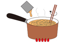 「天草ちゃんぽん」の基本の作り方4